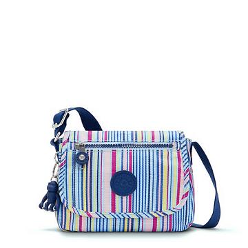 Kipling Sabian Klassieke Printed Crossbody Mini Tassen Blauw | België 1875XY